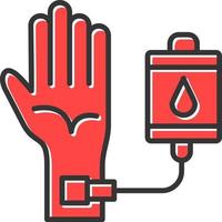 Transfusion Creative Icon Design vector