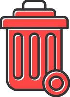 Bin Creative Icon Design vector