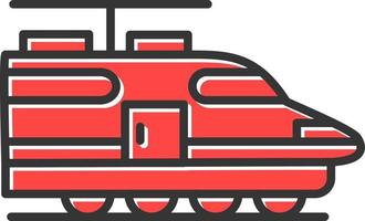 Train Creative Icon Design vector