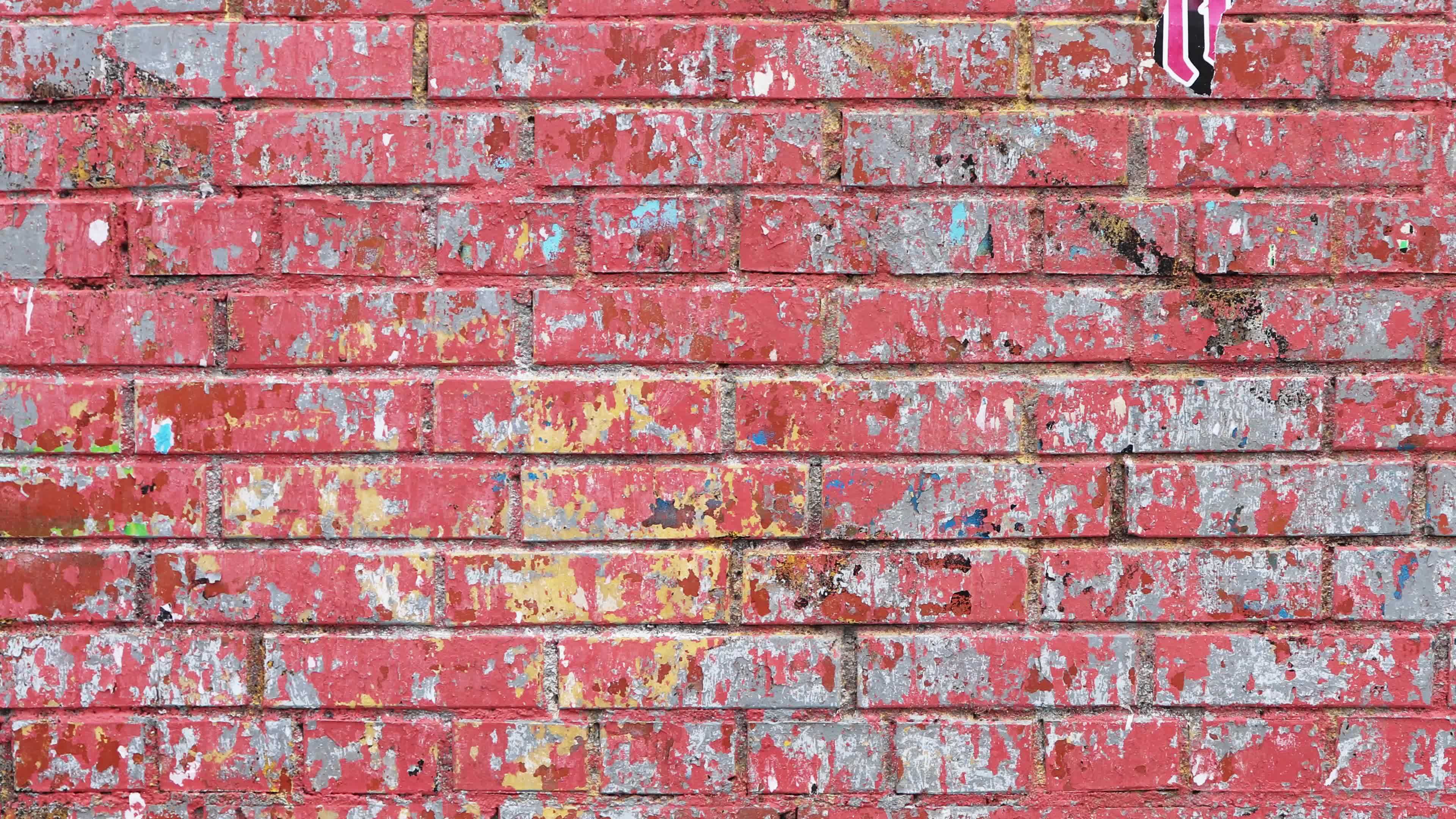 Bricks wall texture seamless loop. Urban street wall. 15488249 Stock Video  at Vecteezy