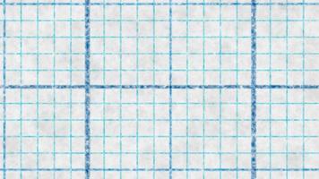 Blue Seamless Millimeter Paper Background Seamless Loop. Tiling Graph Grid Texture. Empty Lined Pattern. video