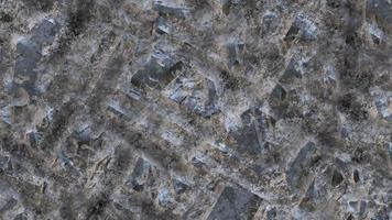 Seamless Gouged Concrete Background Seamless Loop. Dirty Scarred Iron Texture. video