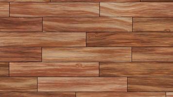 Styled Tiled Planks Wall Backdrop Seamless Loop. Parquet Wood Background. Parquetry Wooden Floor Texture. Wood Flooring Surface. video