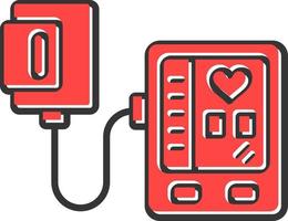 Tensiometer Creative Icon Design vector