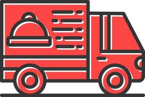 Delivery Van Creative Icon Design vector