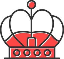 Crown Creative Icon Design vector