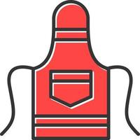 Apron Creative Icon Design vector