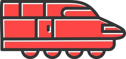 diseño de icono creativo de tren vector