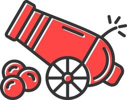 Cannon Creative Icon Design vector