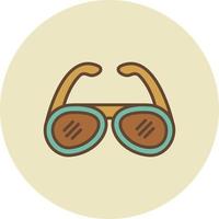 diseño de icono creativo de gafas de sol vector