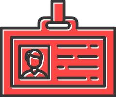 Office Card Creative Icon Design vector