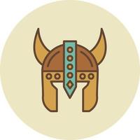 diseño de icono creativo de casco vector