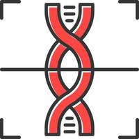 Dna Creative Icon Design vector