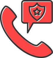 Police Call Creative Icon Design vector