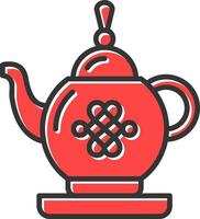 Teapot Creative Icon Design vector