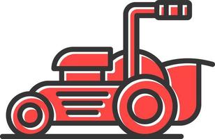 Lawnmower Creative Icon Design vector