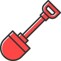 Shovel Creative Icon Design vector