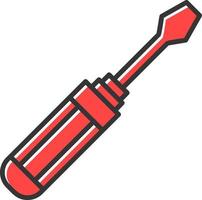 Screwdriver Creative Icon Design vector
