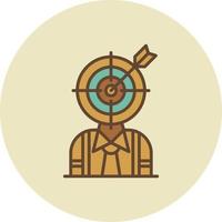 Headhunter Creative Icon Design vector