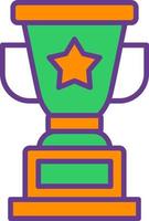 Trophy Creative Icon Design vector