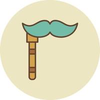 Moustache Creative Icon Design vector