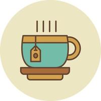 diseño de icono creativo de té vector