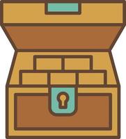 Chest Creative Icon Design vector