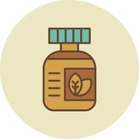 Herbal Creative Icon Design vector