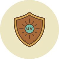 Uv Creative Icon Design vector