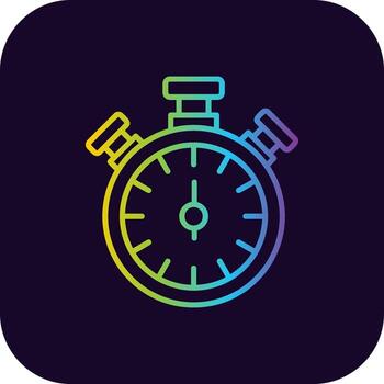 Timer Creative Icon Design vector