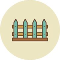 Fence Creative Icon Design vector