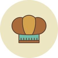 Chef Hat Creative Icon Design vector