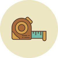 Tape Measure Creative Icon Design vector