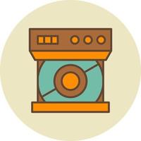 Cd Drive Creative Icon Design vector