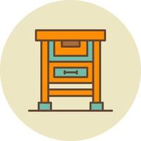 End Table Creative Icon Design vector