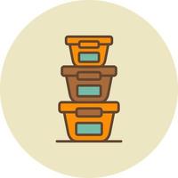 Container Creative Icon Design vector