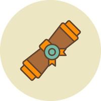 Scroll Creative Icon Design vector