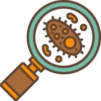 Bacteria Creative Icon Design vector