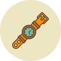 Wristwatch Creative Icon Design vector