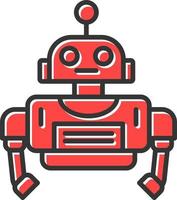 Robot Creative Icon Design vector