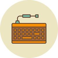 Keyboard Creative Icon Design vector