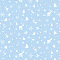 decorative christmas pattern background vector