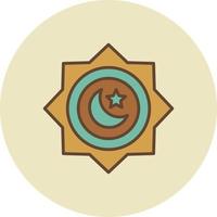 Muslim Creative Icon Design vector