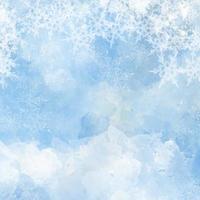 Christmas background with snow and ice texture vector