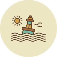 Buoy Creative Icon Design vector