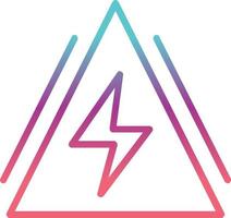 Electricity Sign Vector Icon