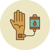 Transfusion Creative Icon Design vector