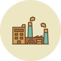 Factory Creative Icon Design vector