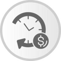 Long term debit Vector  Icon