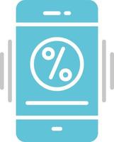 Interest Rate Vector  Icon